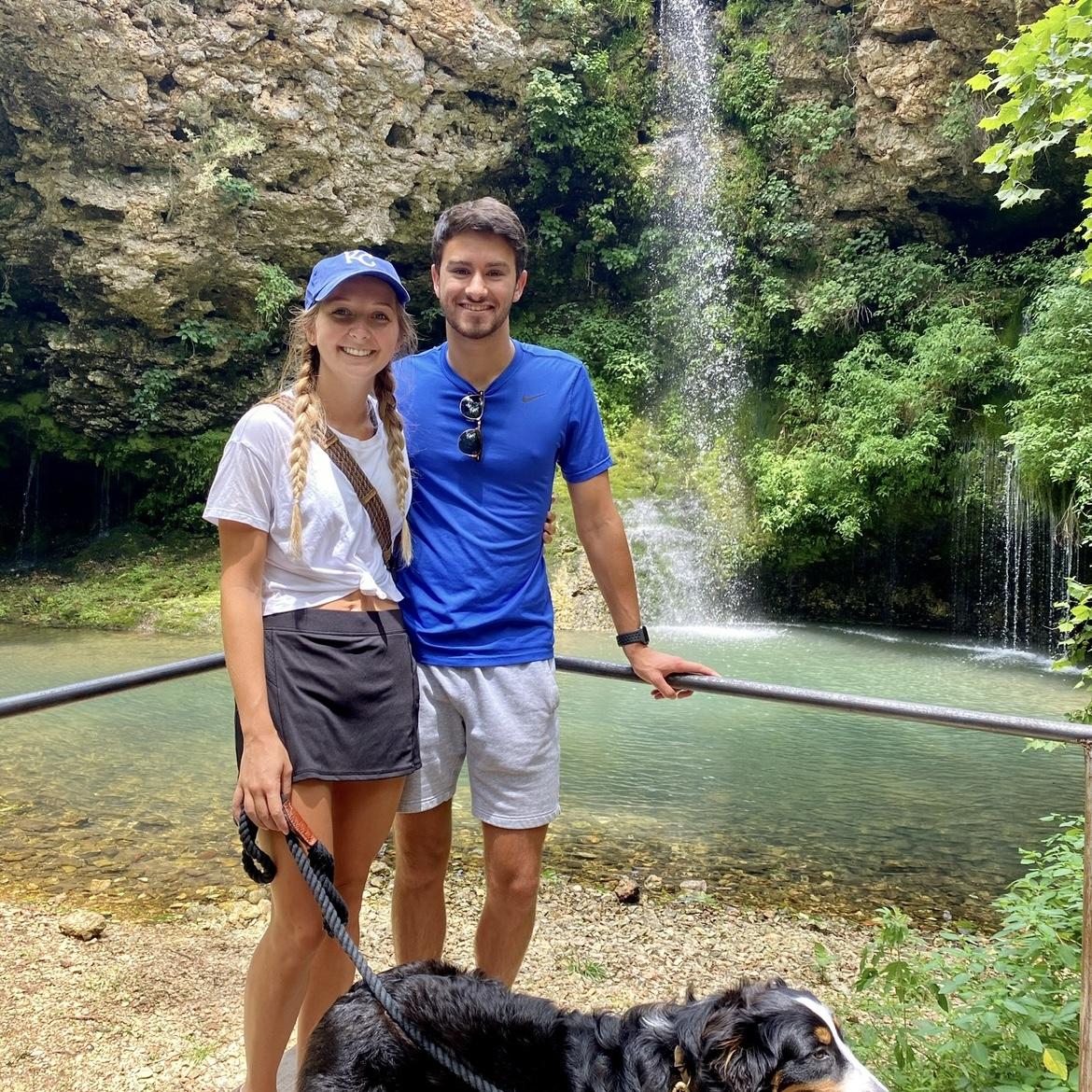 7/20/20 Noah visiting Megan in Oklahoma