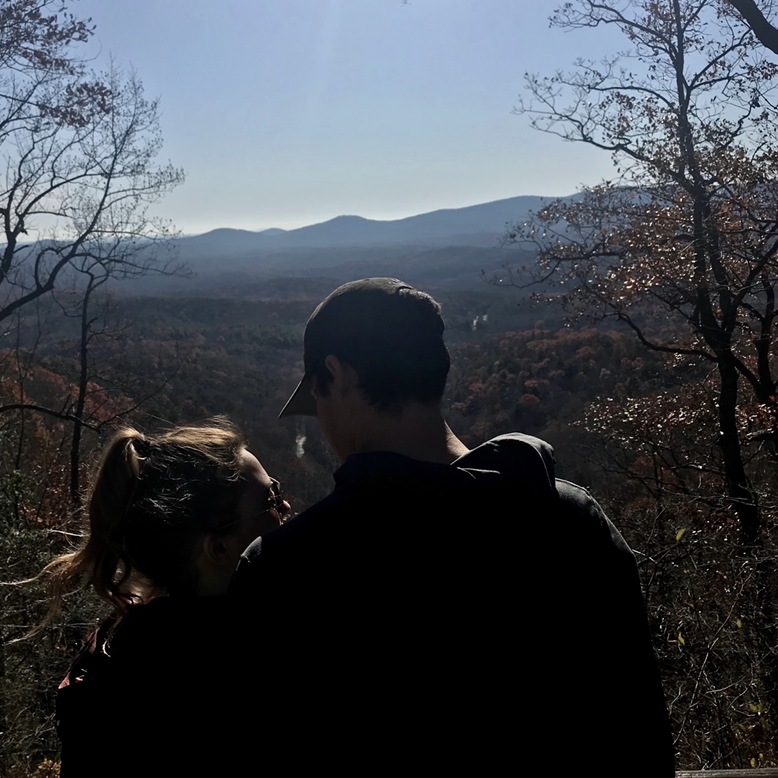 Jacobs first time to GA
In the Blue Ridge Mountains