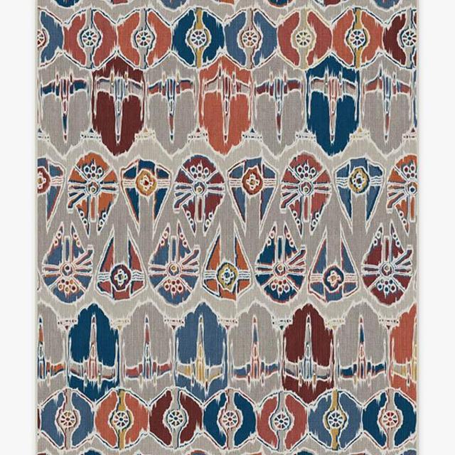 Corellian Ikat Navy Rug 5x7