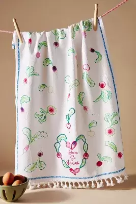 You're So Rad-ish Dish Towel
