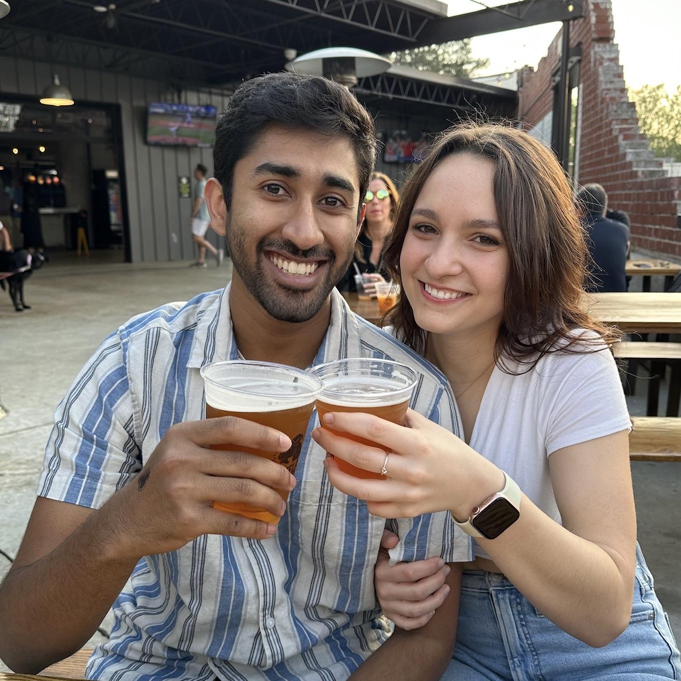 out at the breweries