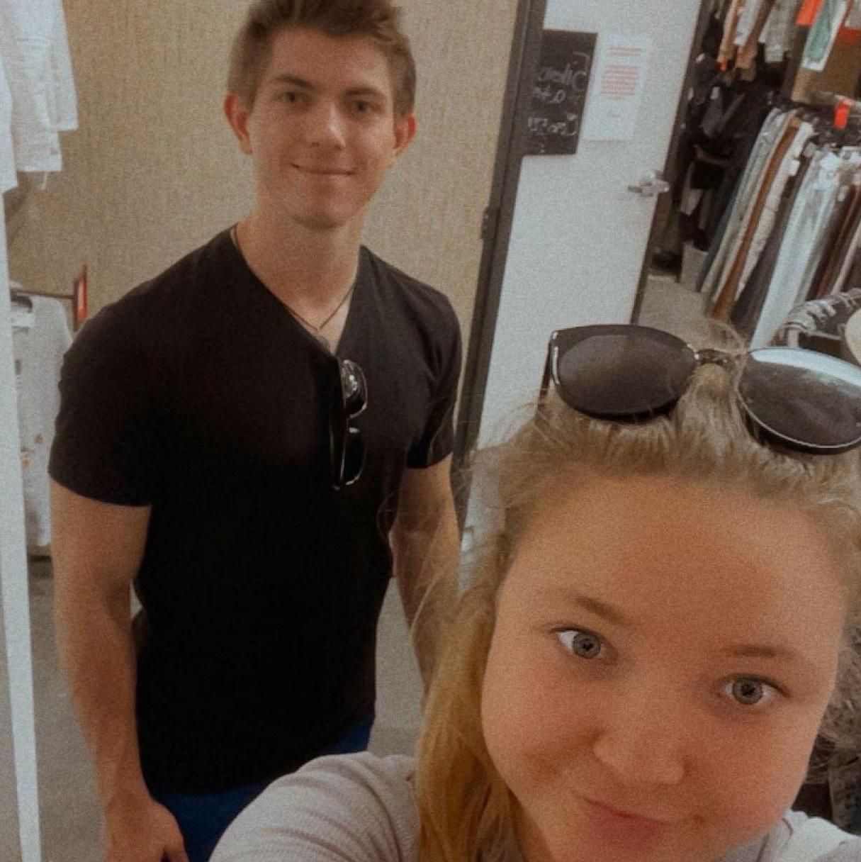 July 2024: A quick shopping trip before Sophie's flight