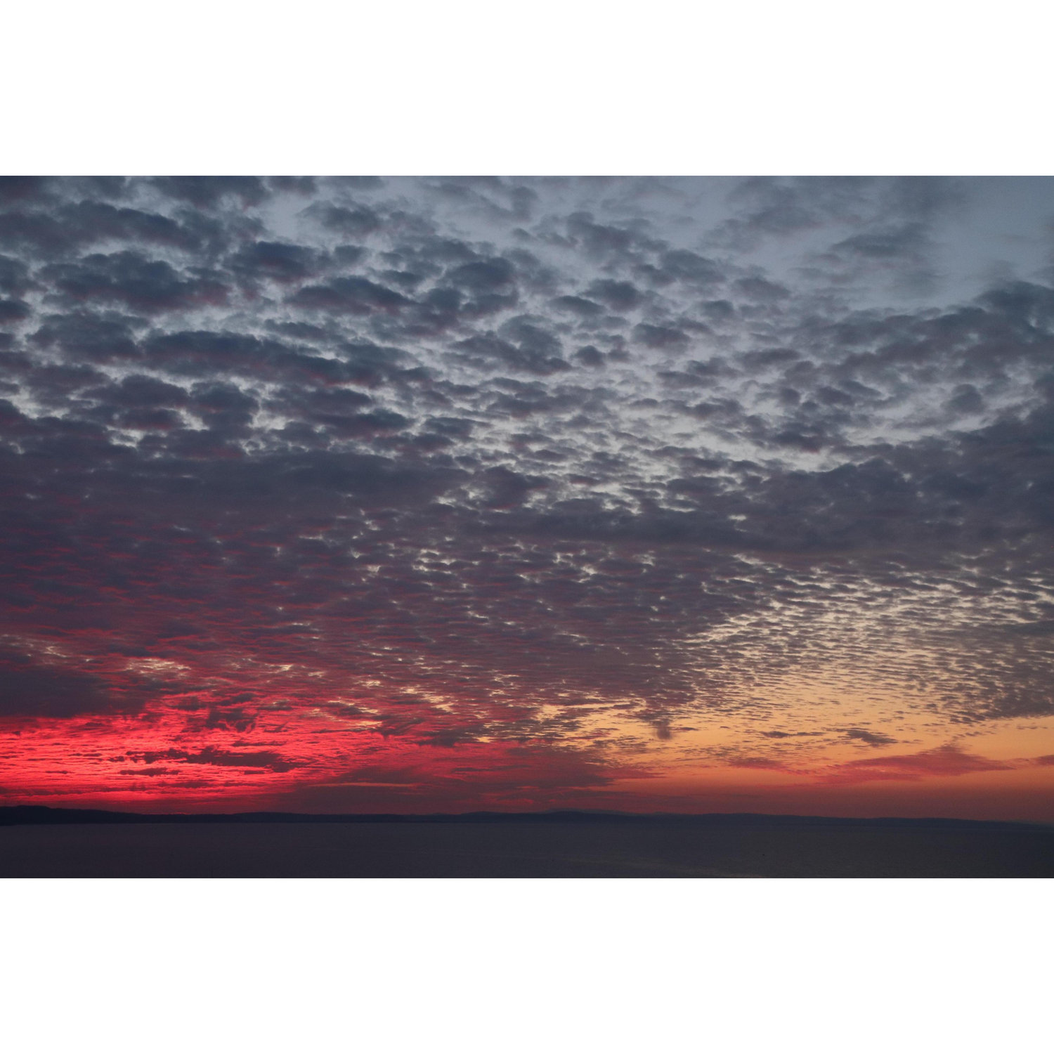 Sunrises are a Morgan occasion. Tenby, Wales