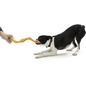 West Paw Zogoflex Bumi Interactive Tug of War Durable Dog Play Toy, 100% Guaranteed Tough, It Floats!, Made in USA, for Medium Chewers