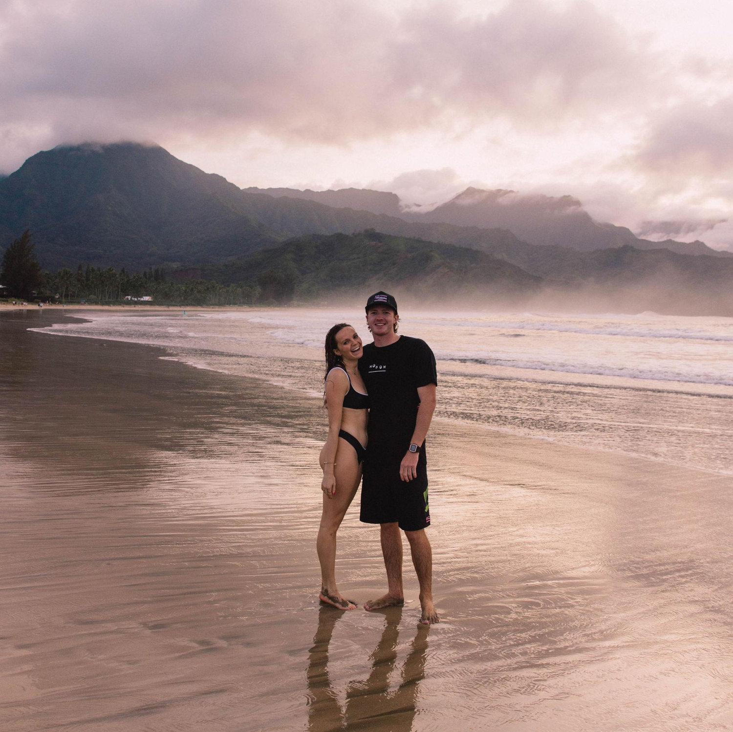 11/29/24 At Hanalei Bay! Our first trip together to Kauai! (foreshadowing alert for 11/2025)