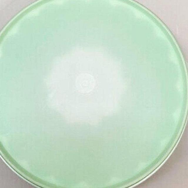 Tupperware Mint Green Lidded Jello Mold Jadeite Pastel Green Gelatin Mold