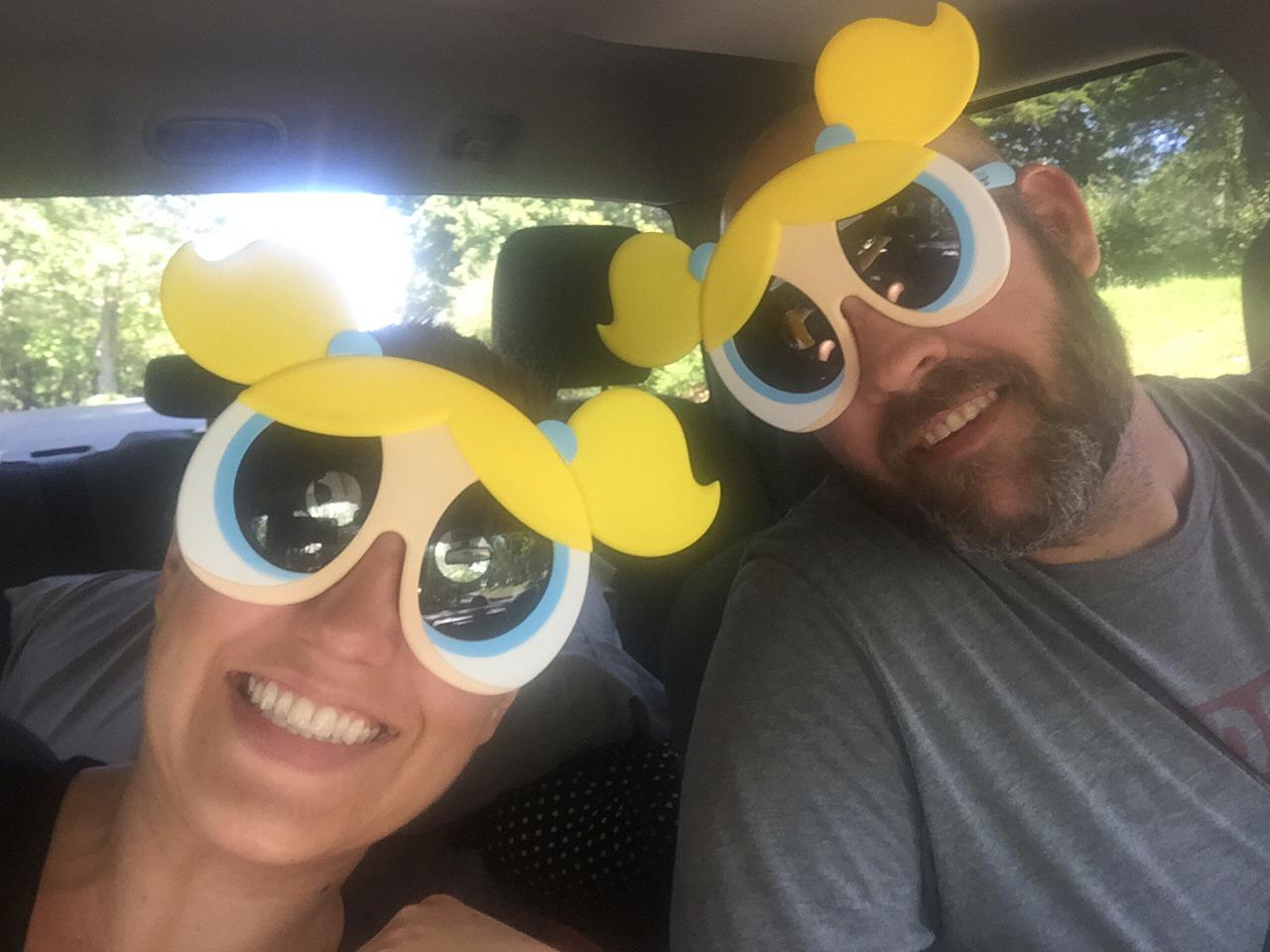 Just us being goofy!