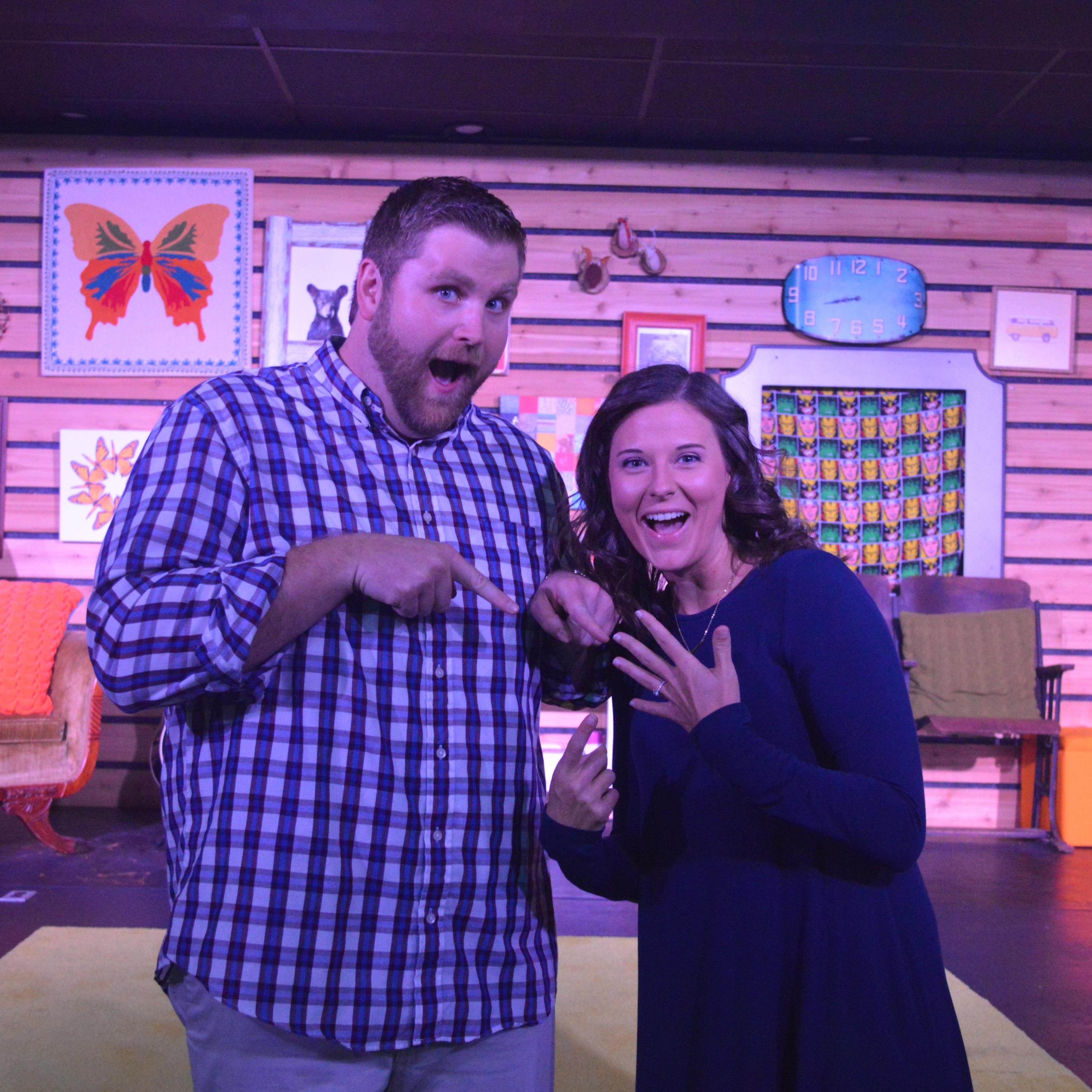 Right after Aaron proposed... and Kayla said yes! :)