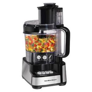 Hamilton Beach Stack and Snap 12 Cup Food Processor - Black 70725