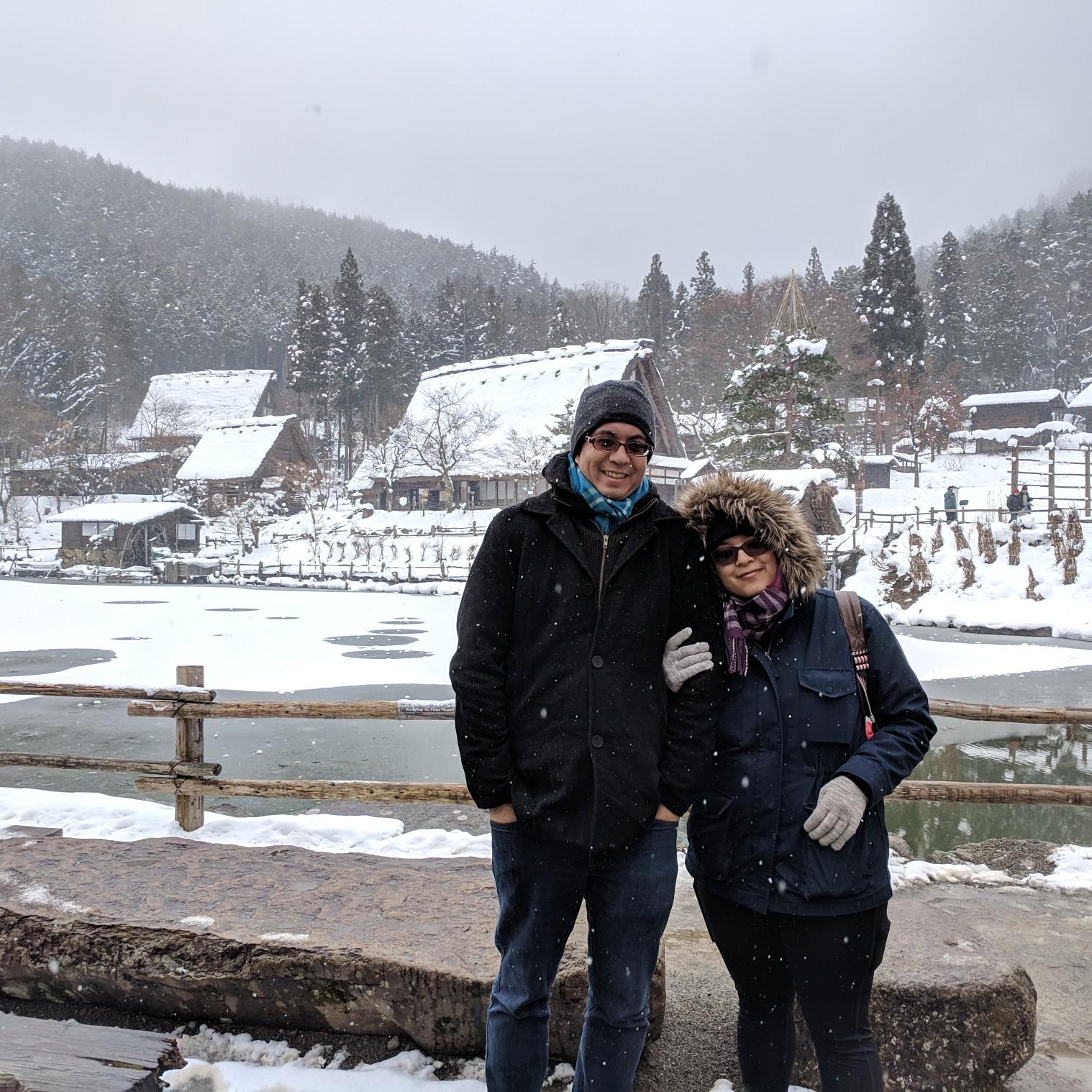 A very chilly photo from a trip to Takayama Japan, for New Years.