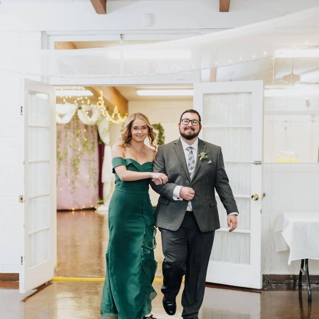 Part of the wedding party for Carina and Fae's wedding! (two of our wedding party members <3)