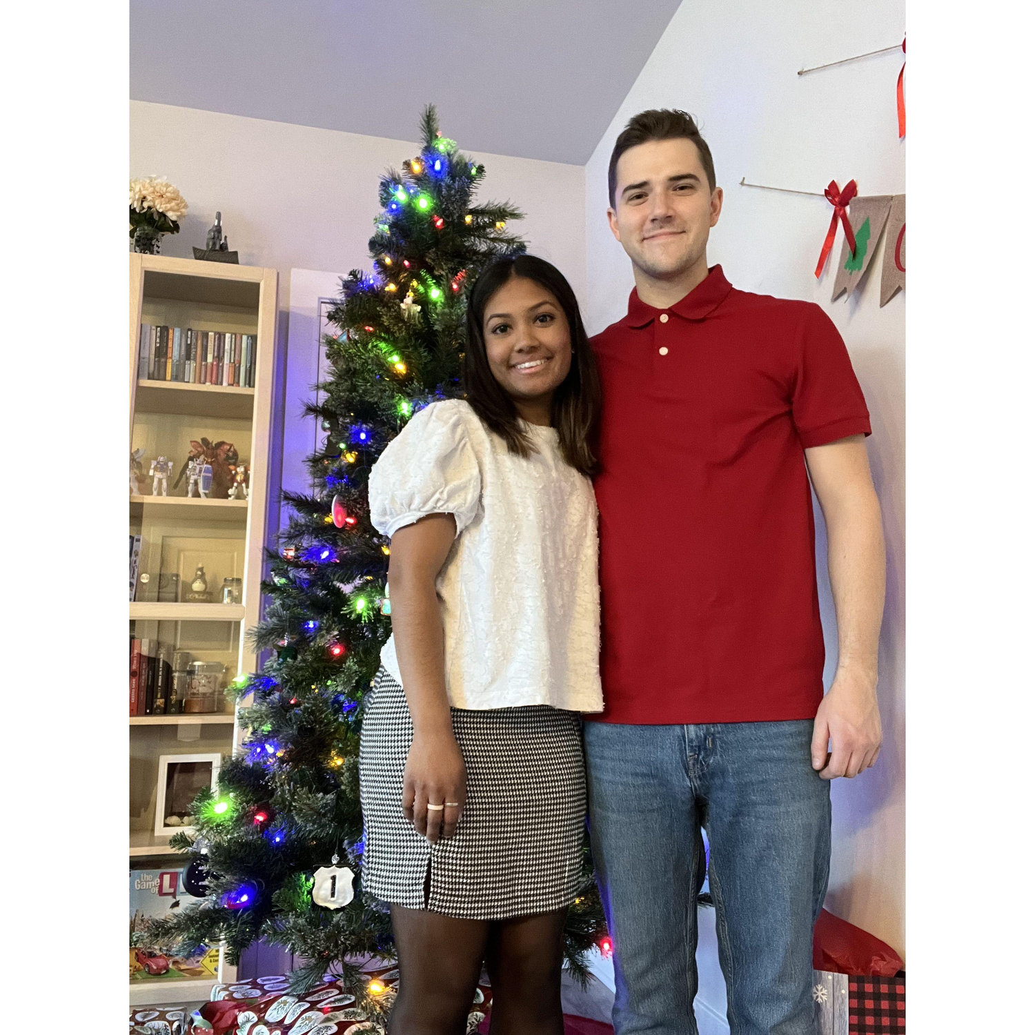 2022 - Our first Christmas living together!