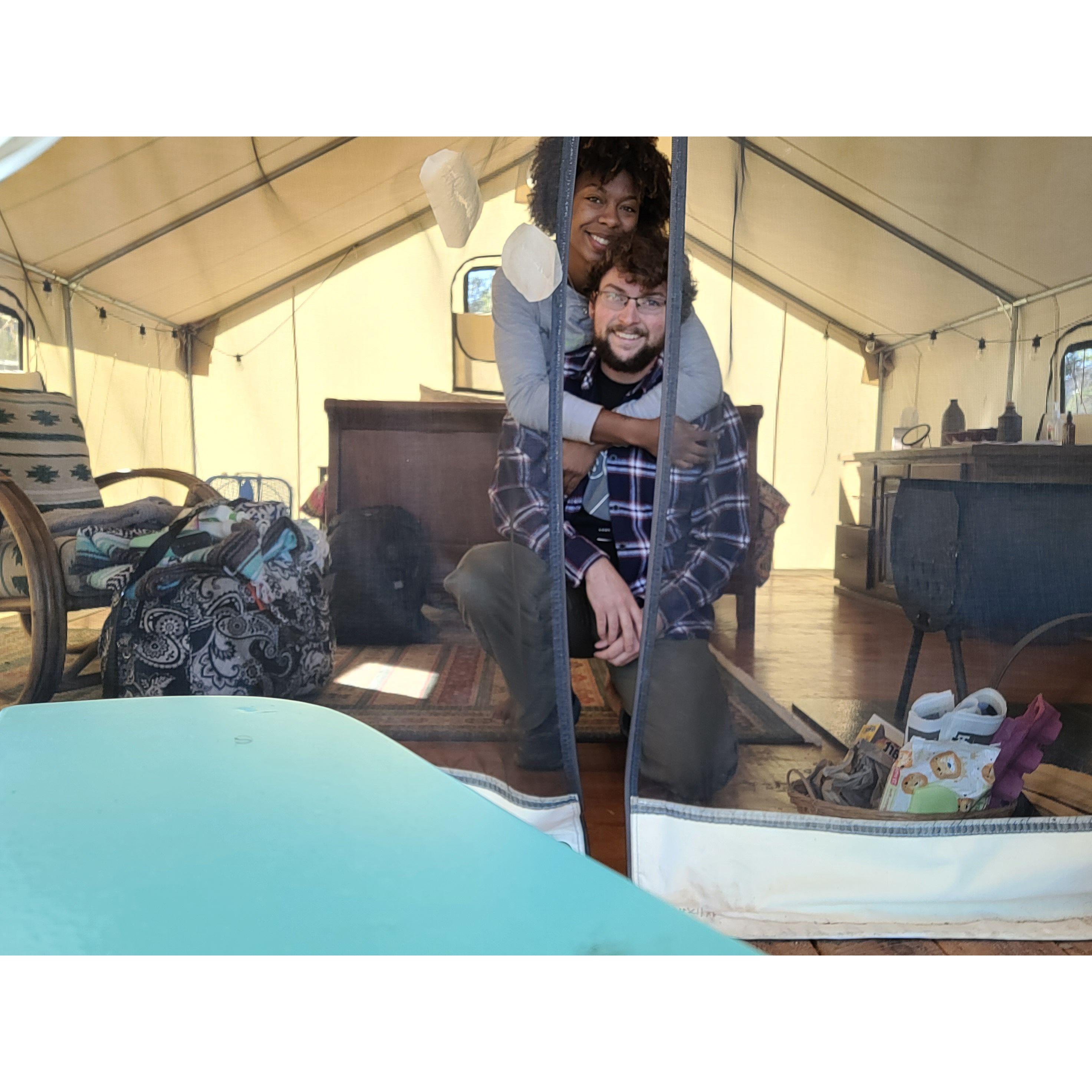 Glamping near Durango, CO.
