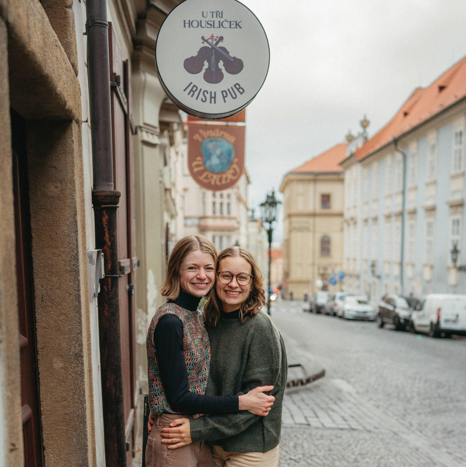 Where we first met - The Three Fiddles, Prague