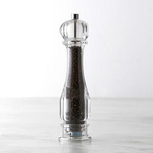 Traditional Acrylic Pepper Mill, 9"