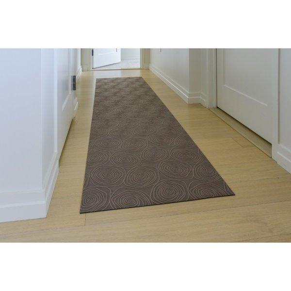 Oberle All Weather Kitchen Mat (Taupe Rosette)