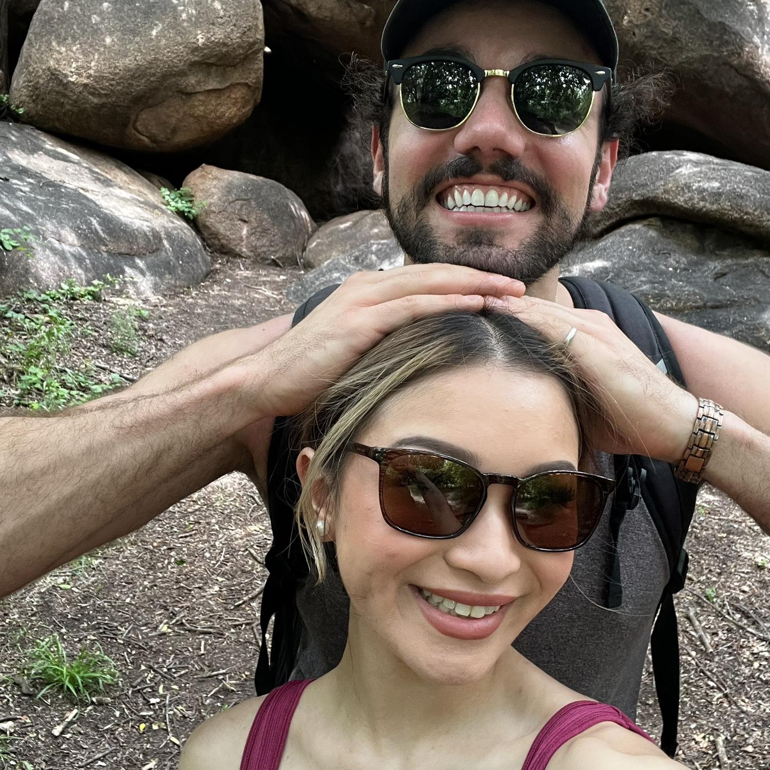 Our hike at Quartz Mountain State Park