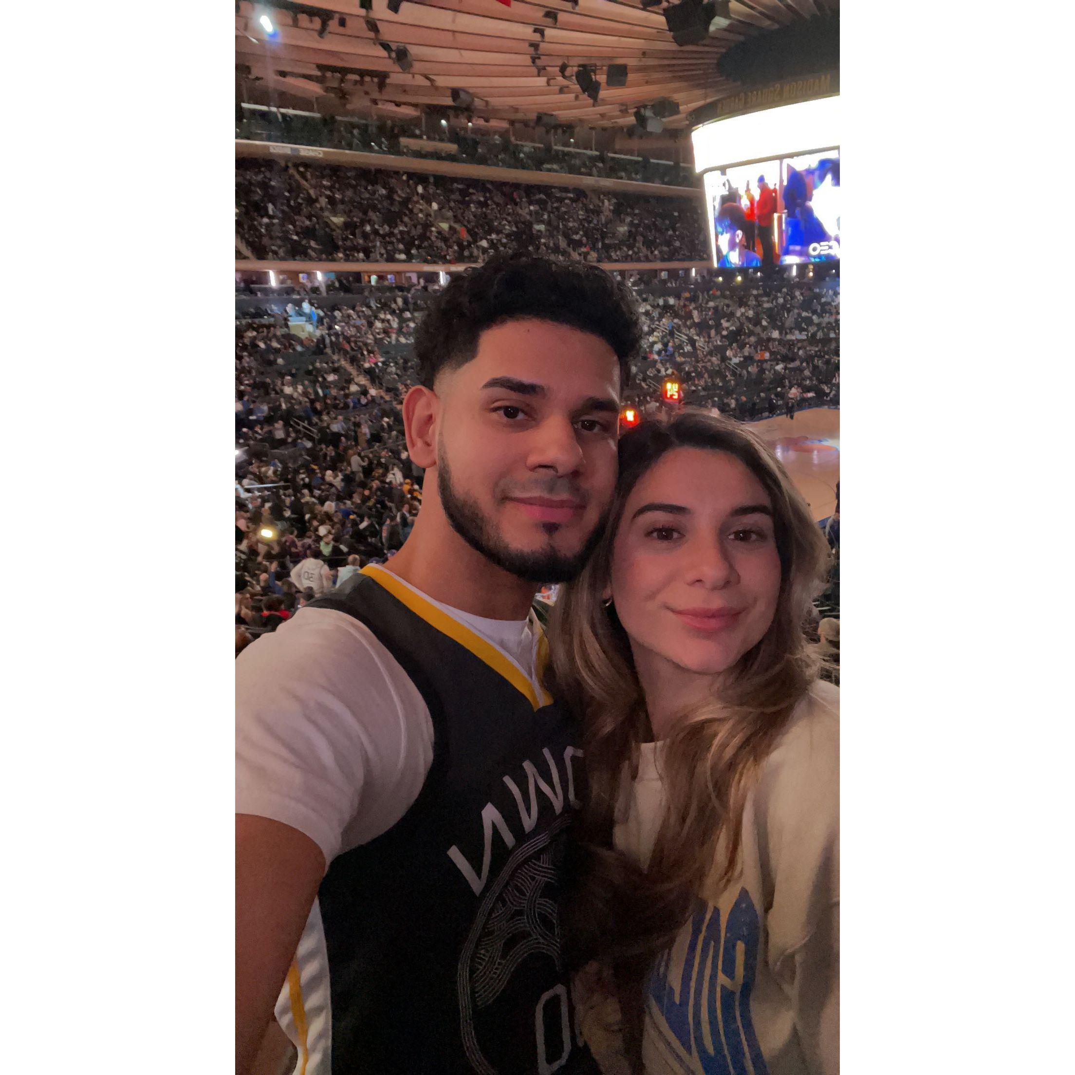 2nd Warriors game together