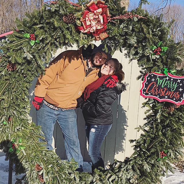 This was our second christmas together.