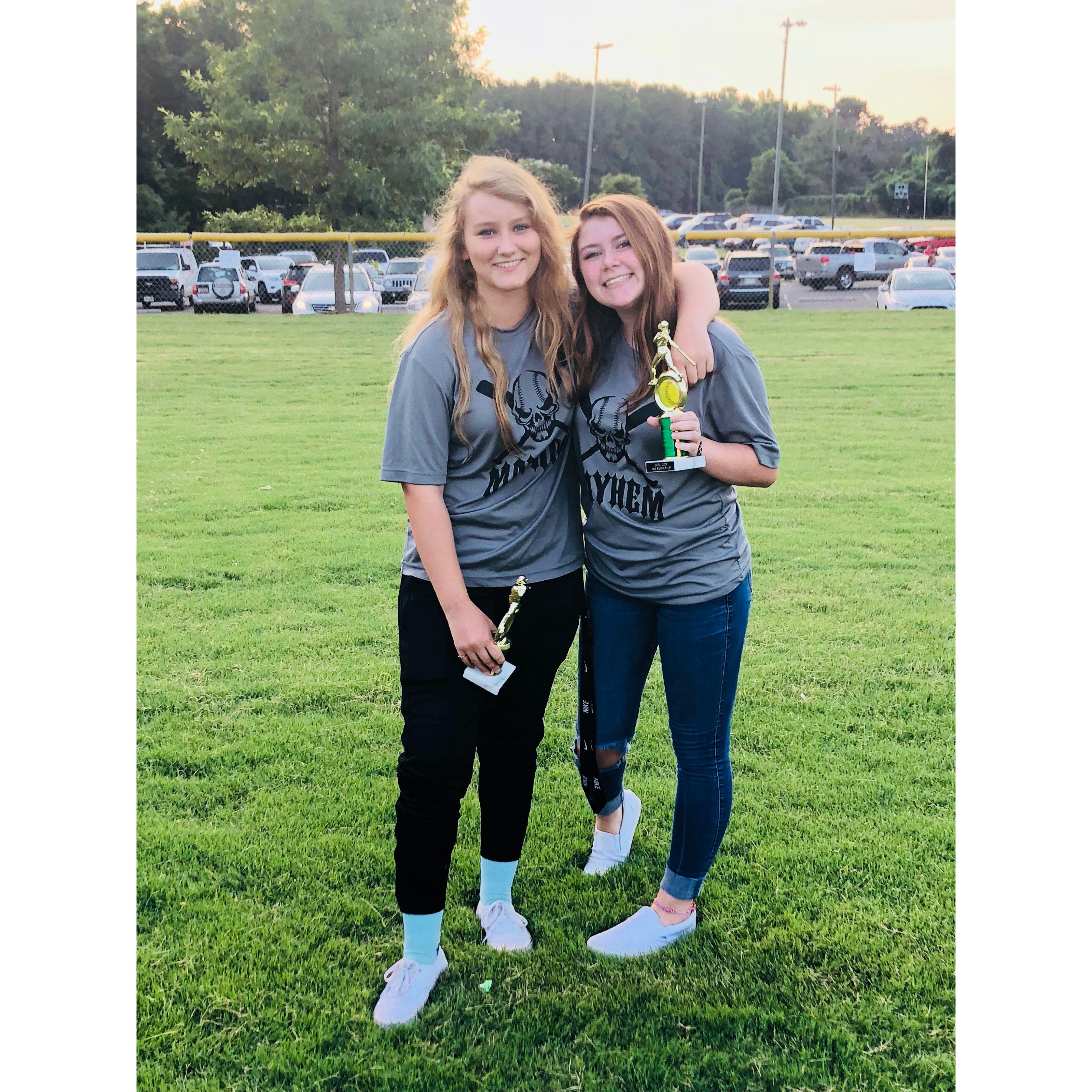 2018 softball season; we look so different :')