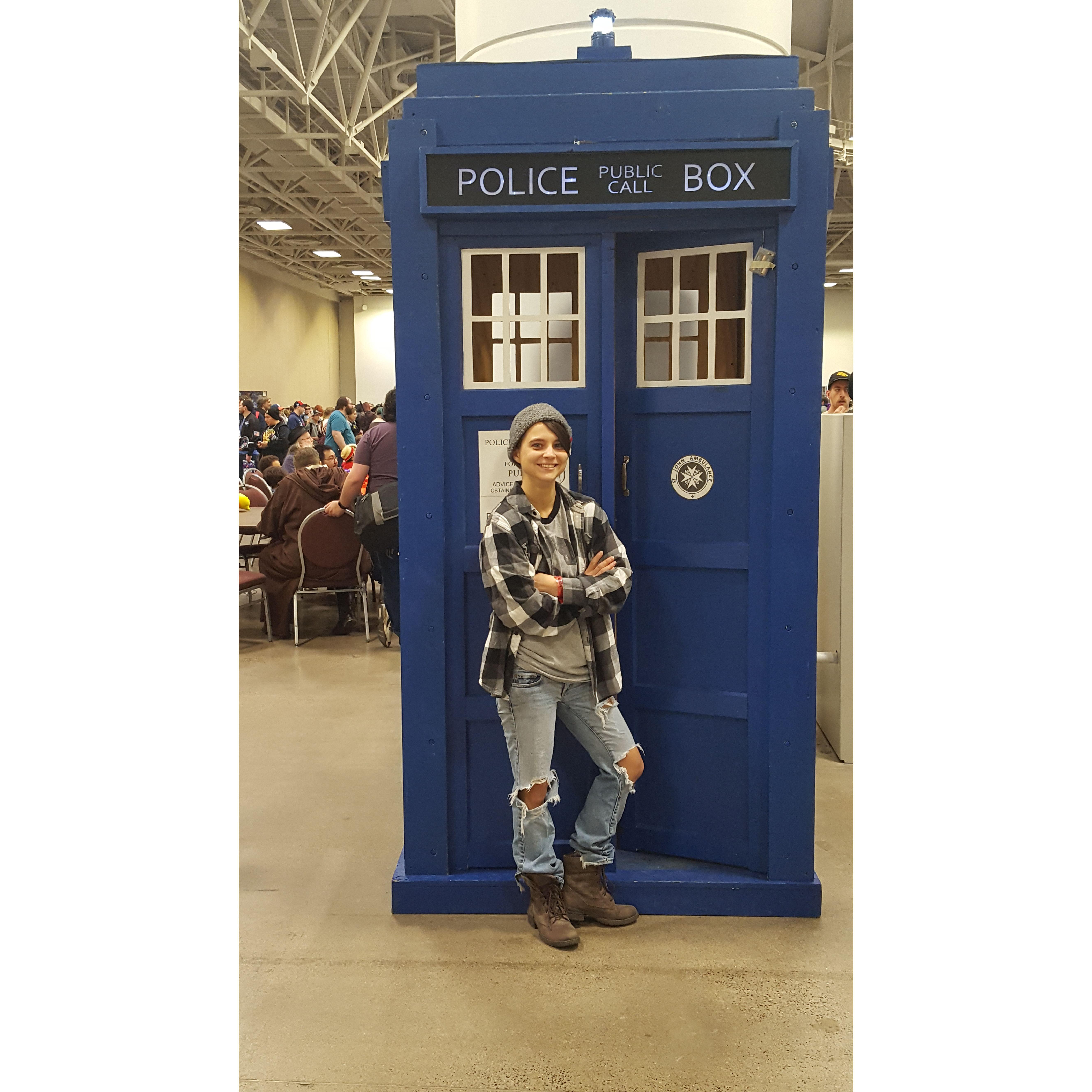 TARDIS. Galaxy Con.