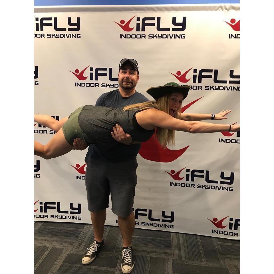 Indoor skydiving!