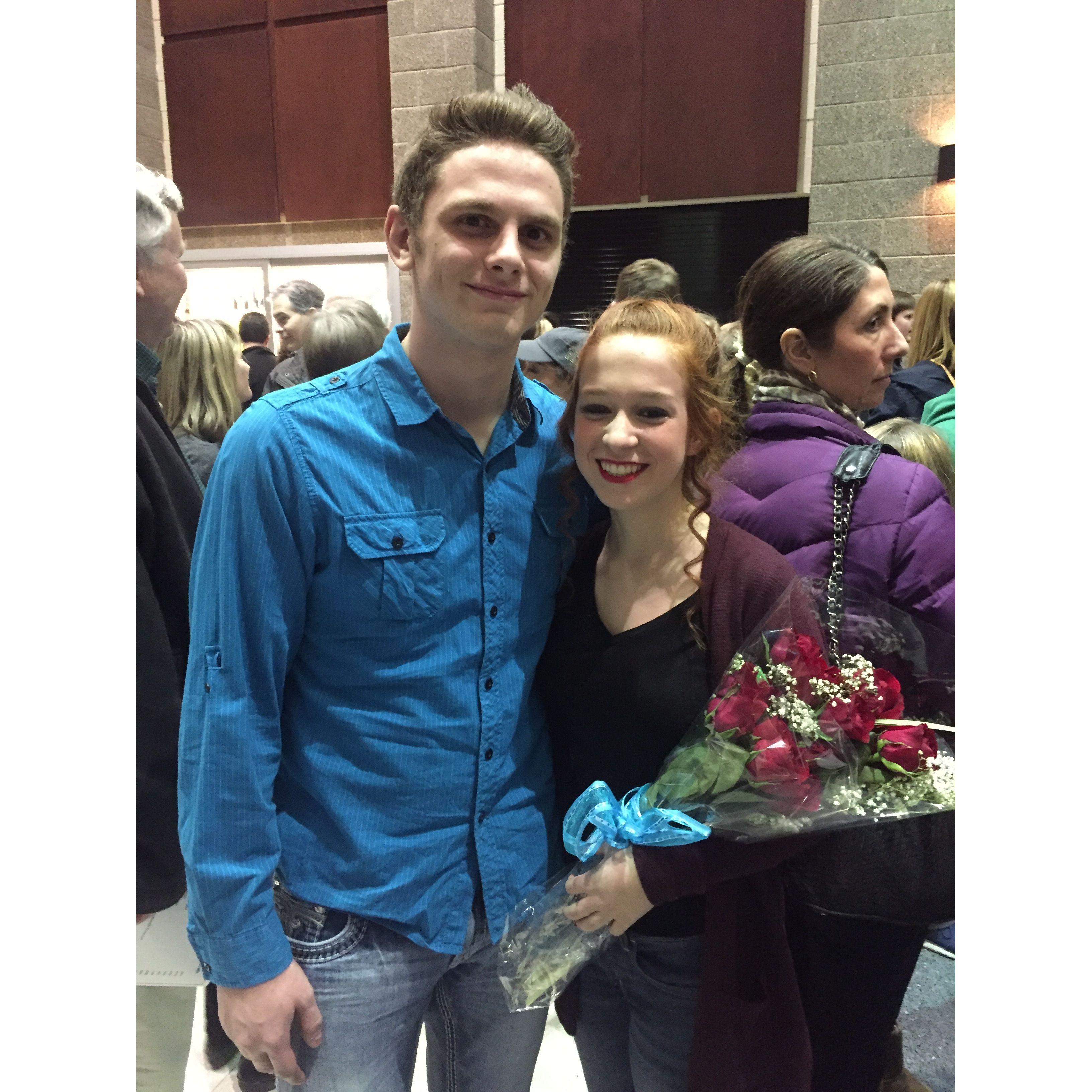 Our first real picture together.