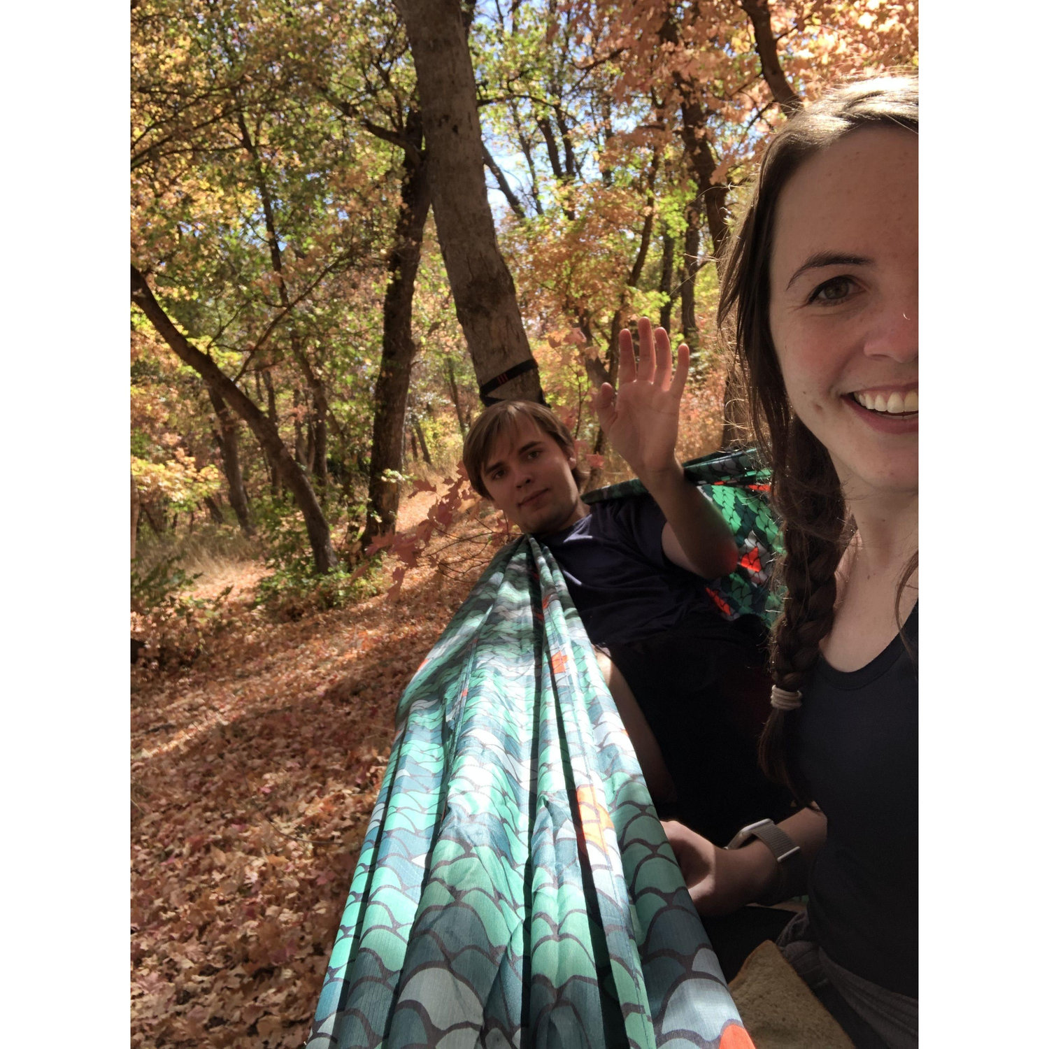 September 27, 2020 - Hammocking at the Rock Canyon campground