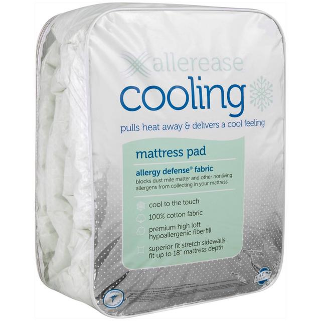King Cooling Mattress Pad - Allerease