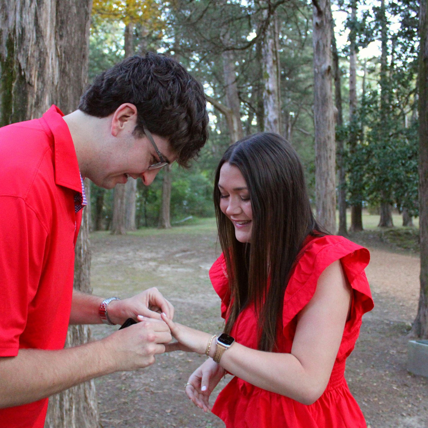 and Kristen said yes!