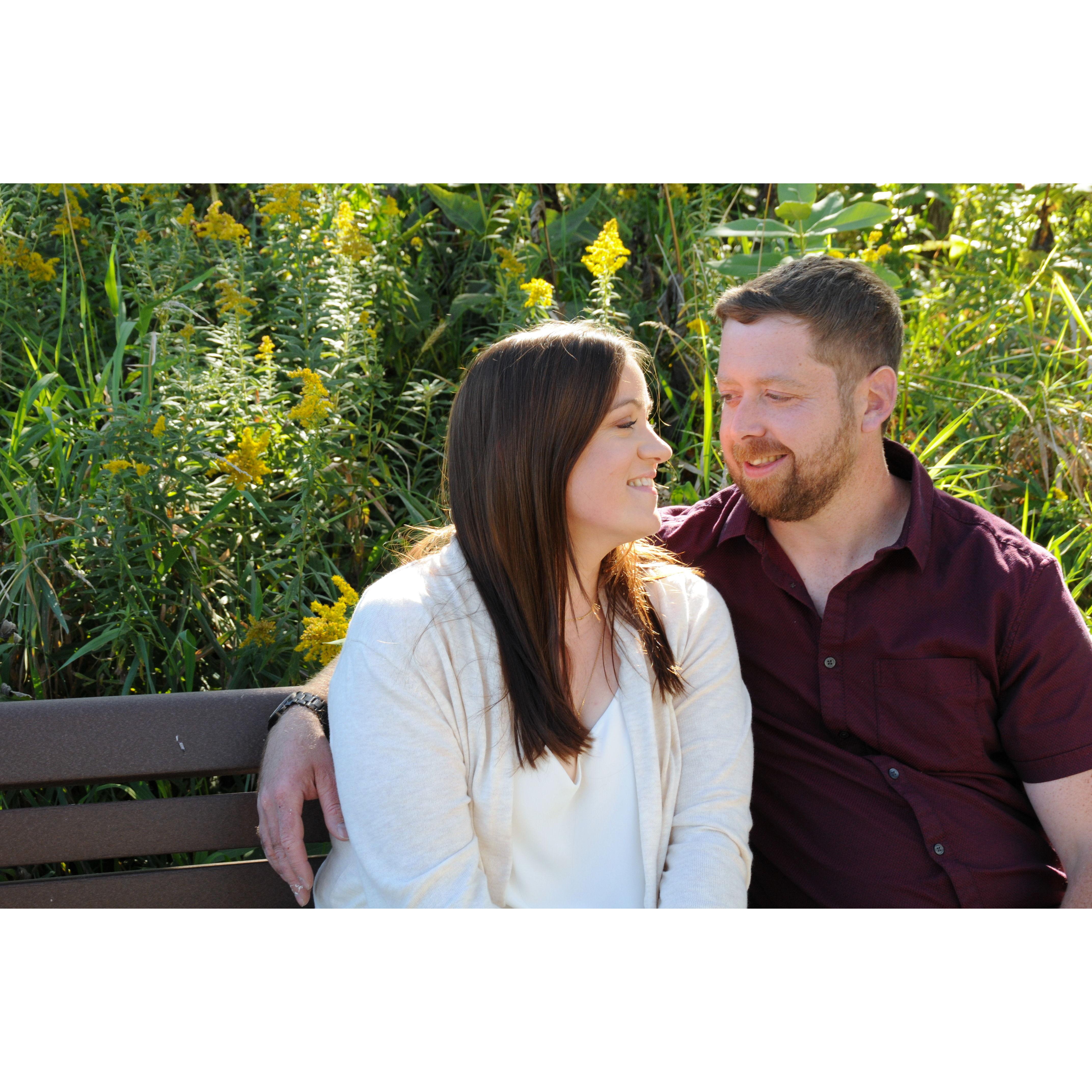 9.19.2020:  A couple of our first professional photos ever taken!