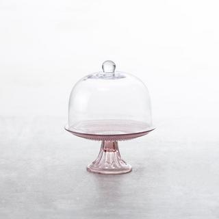 Jupiter 2-Piece Mini Cake Stand & Dome Set