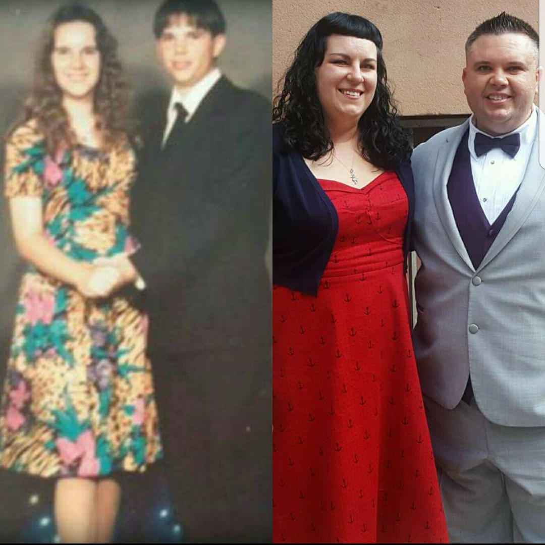Homecoming 1997 Anna and Matt's wedding 2016