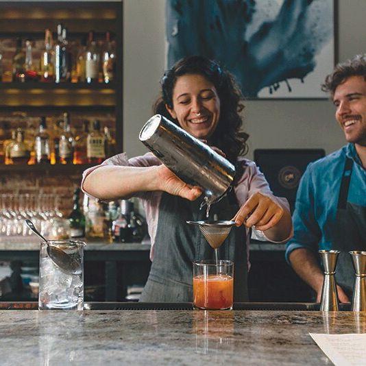 Where it all began! We met while working as bartenders in Memphis, TN.