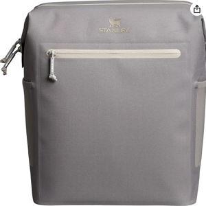 Stanley All Day Madeleine Backpack Soft Cooler 20 Can Cooler with Handle and Shoulder Straps Insulated Travel Bag with Zipper BPA-Free