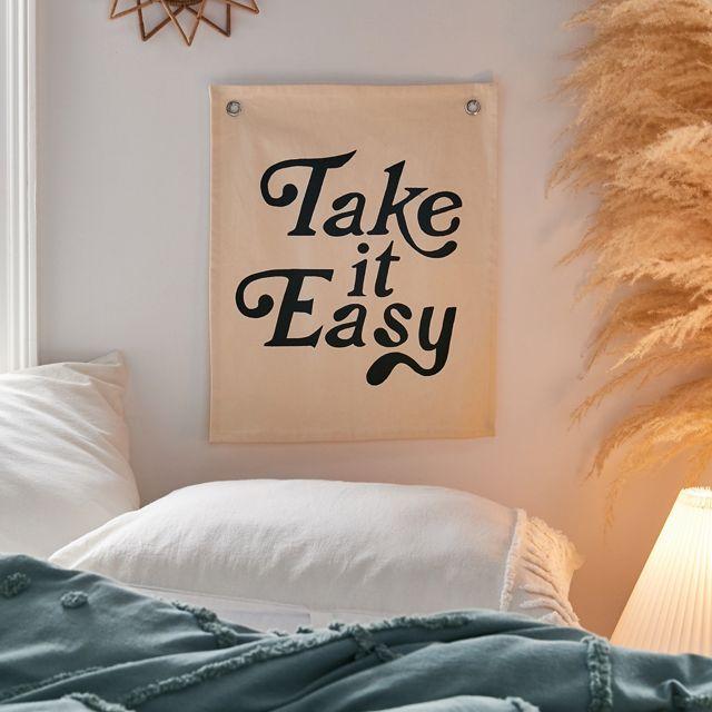 Take It Easy Flag Tapestry