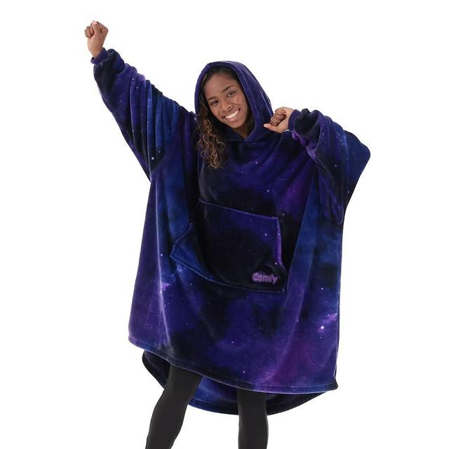 THE COMFY Dream | Lightweight Microfiber Fleece Wearable Blanket, Oversized Design Hood & Pocket from Shark Tank, Cozy Gifts