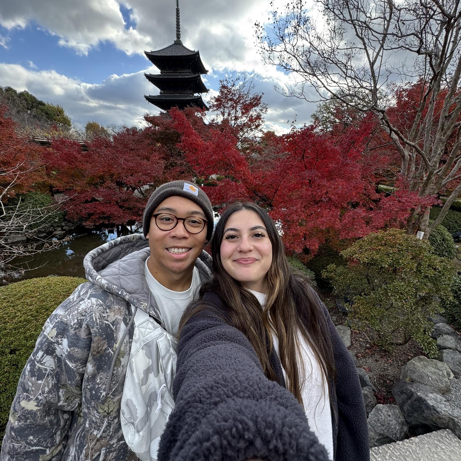 December 2024 - The beautiful To-ji Temple in Kyoto.