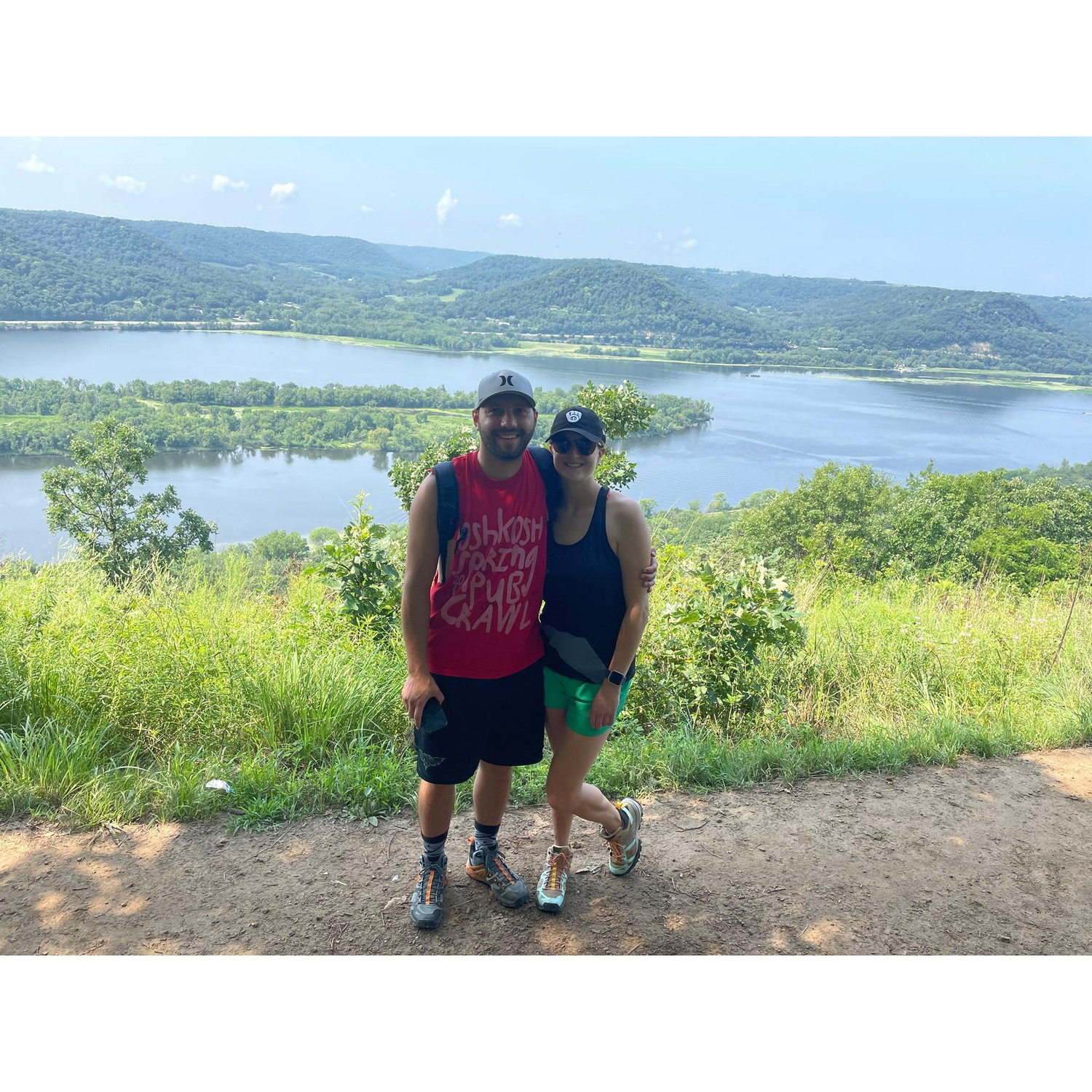 Hiking at Perrot State Park