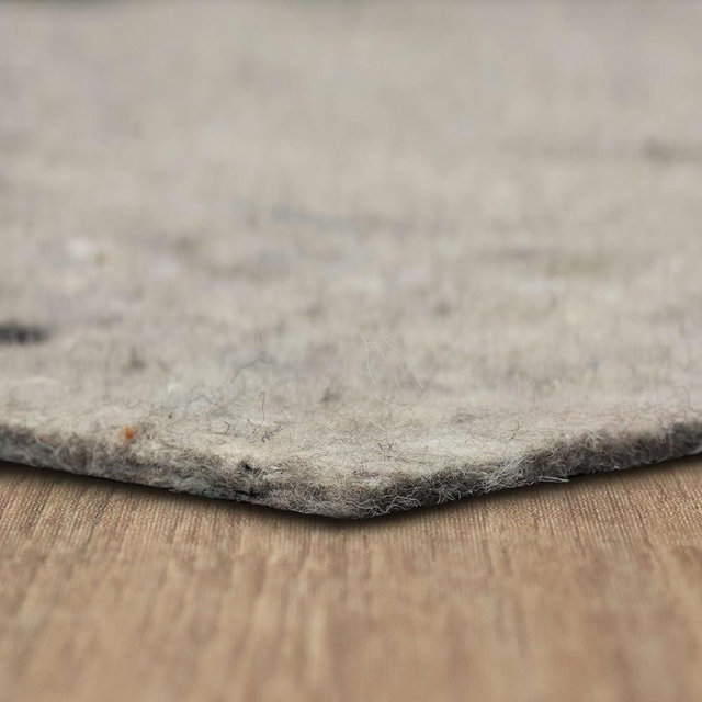 Mohawk Home 7' x 9' 1/4 Rug Pad 100% Felt Protective Cushion, Premium Comfort Underfoot – Safe for All Floors