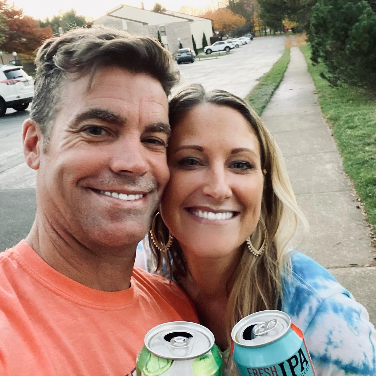 Back when COVID had everything shut down, walks around Malvern were pretty much our only “date nights.” Turns out, this is a great way to get to know someone fast. It wasn’t fancy, but it clearly worked!