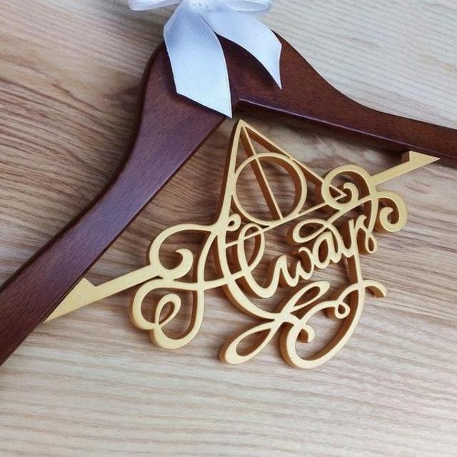 always bridal hanger, always wedding hanger, always gift, always wedding hanger, always wedding, deathly hallows gift, deathly hallows