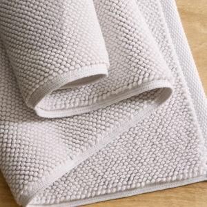 Turkish Cotton Bath Mat Bundle in Silver