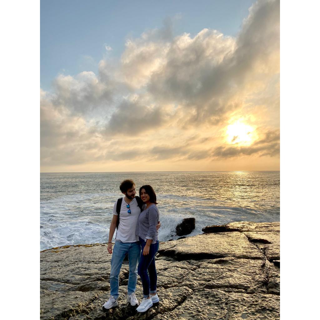 Sunset in Lima