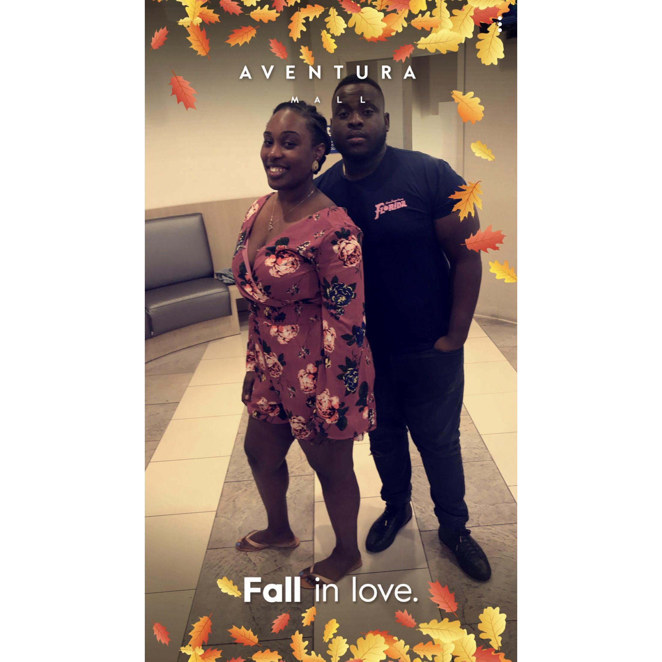 Have you noticed the filter? We went shopping on that day🤣🤣🤣