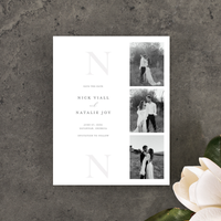 Seraphine Multiphoto | White | Zola Save The Dates