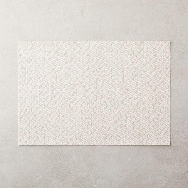 Boa Ivory Reversible Placemat