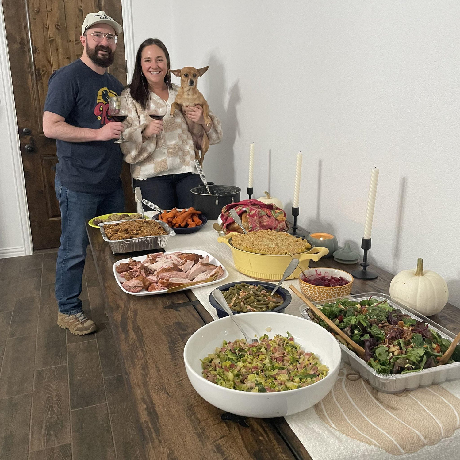 Hosting our first Thanksgiving!