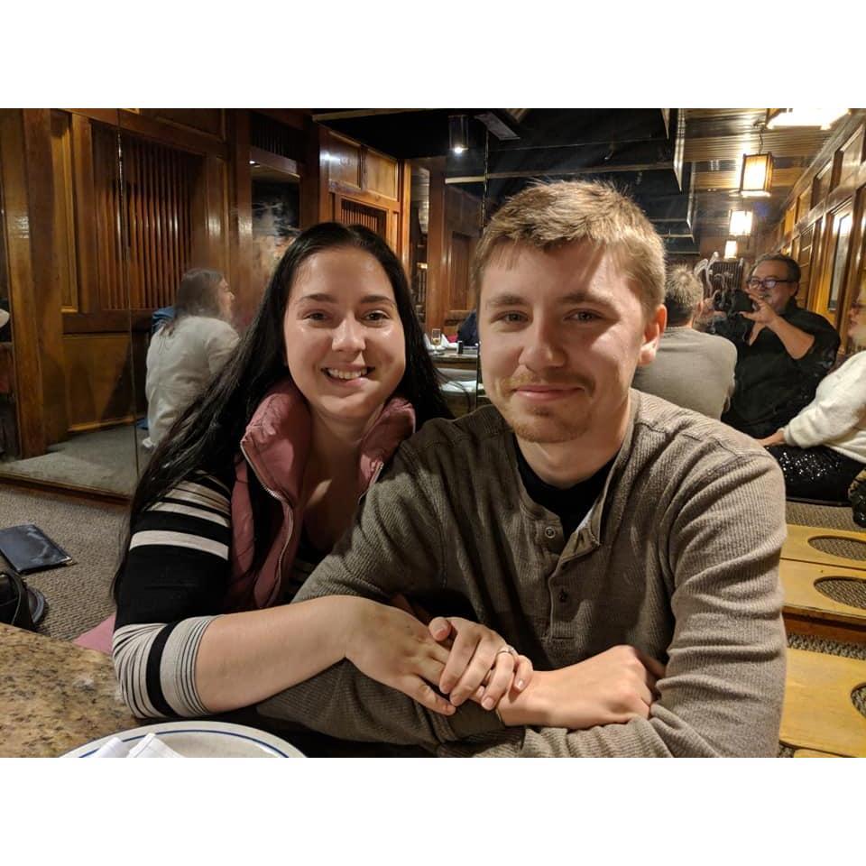 Christmas dinner last year