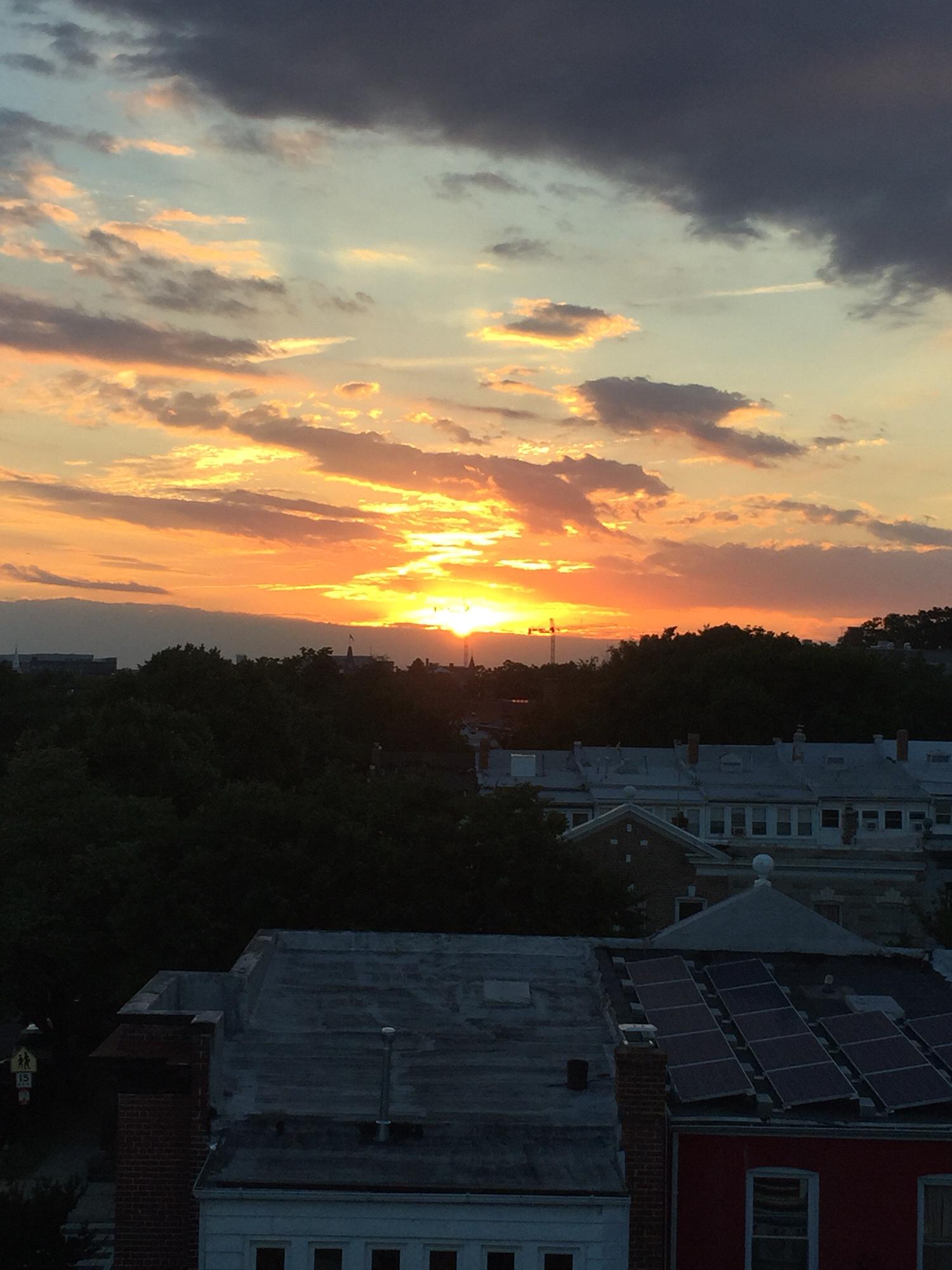 where he asked and i said yes! Rooftop Views